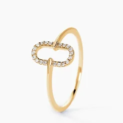 Bague Liaisons Precieuses Or Jaune Diamant|Marc Orian New
