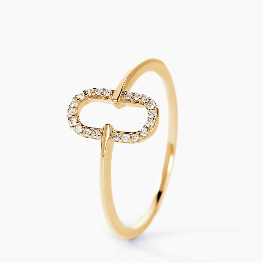Bague Liaisons Precieuses Or Jaune Diamant|Marc Orian New