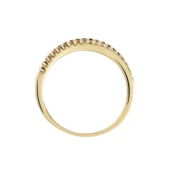Bague Lia Plaqué Or Jaune Oxyde De Zirconium|Marc Orian Discount