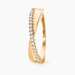 Bague Lia Plaqué Or Jaune Oxyde De Zirconium|Marc Orian Discount