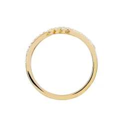 Bague Lidye Plaqué Or Jaune Oxyde De Zirconium|Marc Orian Best
