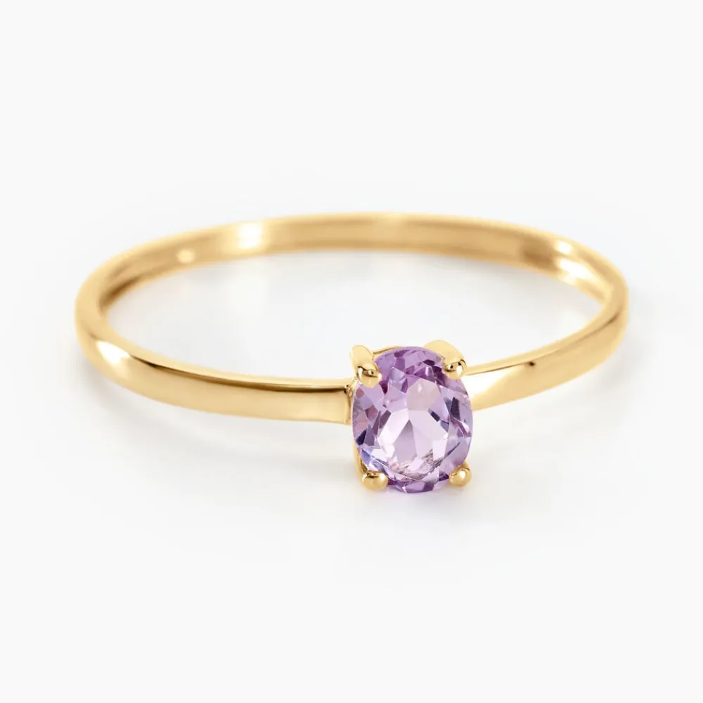 Bague Lily Or Jaune Amethyste|Marc Orian Discount