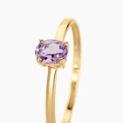 Bague Lily Or Jaune Amethyste|Marc Orian Discount