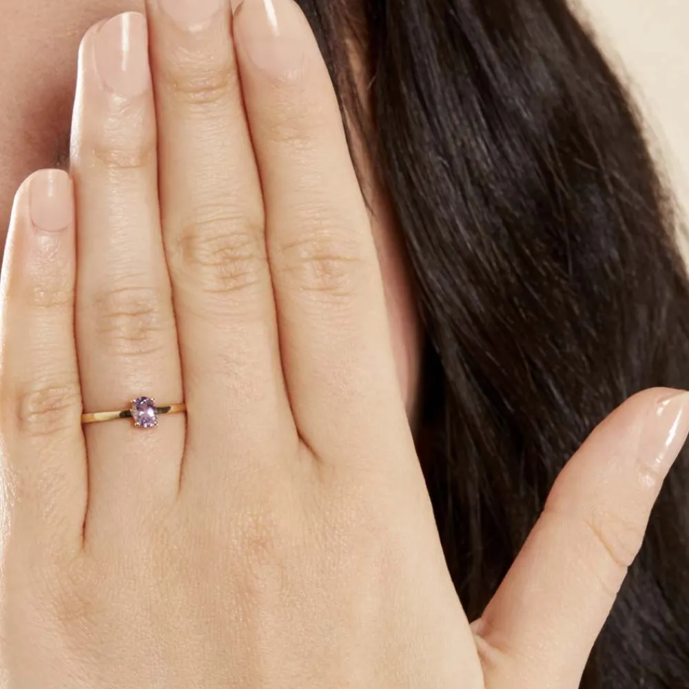 Bague Lily Or Jaune Amethyste|Marc Orian Discount