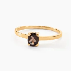 Bague Lily Or Jaune Quartz|Marc Orian New