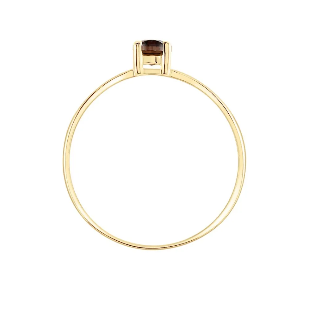 Bague Lily Or Jaune Quartz|Marc Orian New
