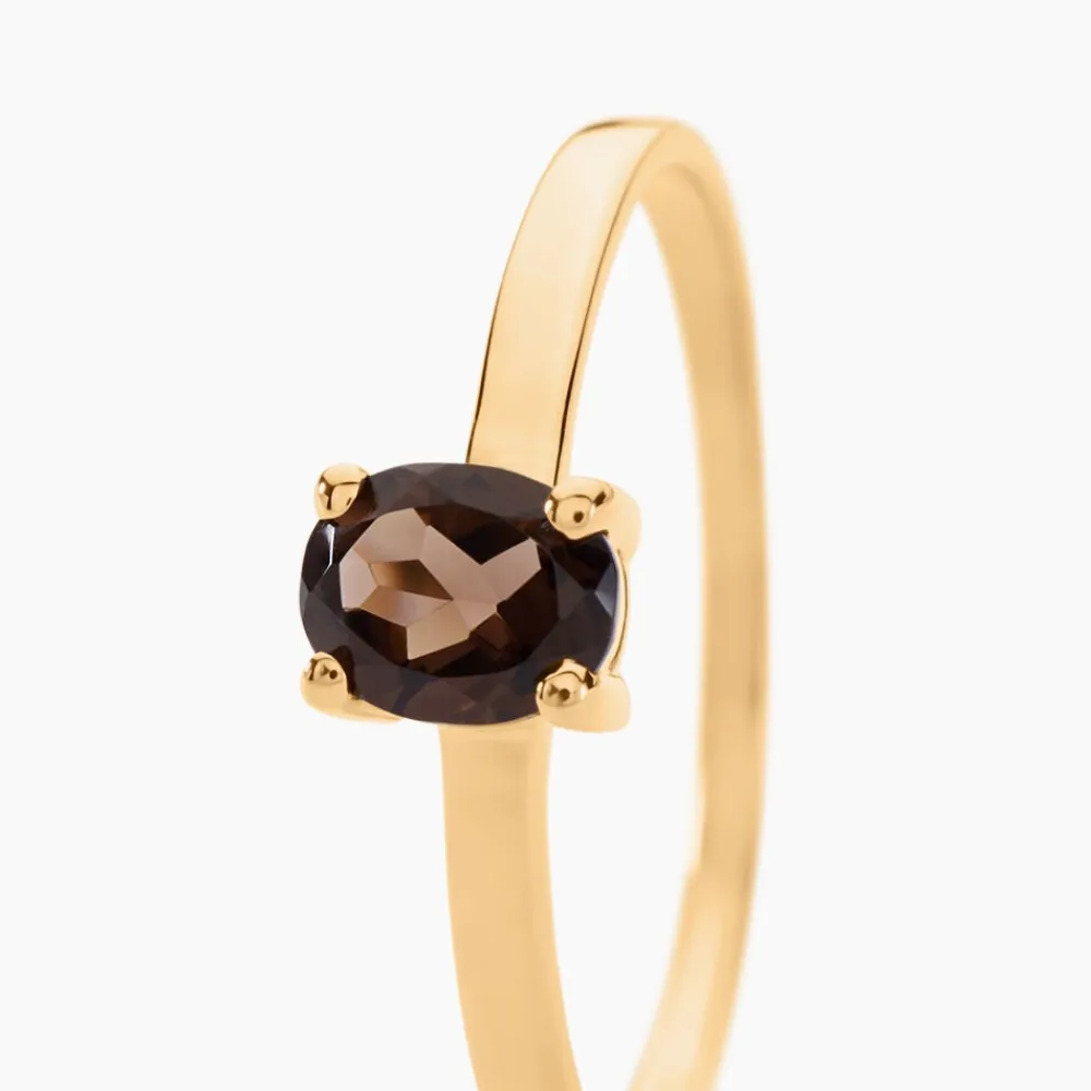 Bague Lily Or Jaune Quartz|Marc Orian New