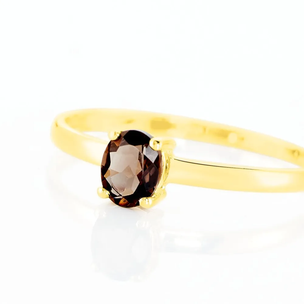 Bague Lily Or Jaune Quartz|Marc Orian New