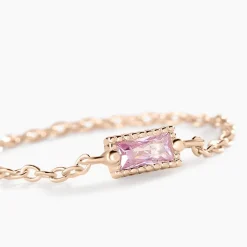 Bague Lipa Argent Rose Oxyde De Zirconium|Marc Orian Hot