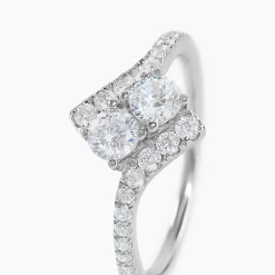 Bague Lisette Argent Blanc Oxyde De Zirconium|Marc Orian Hot