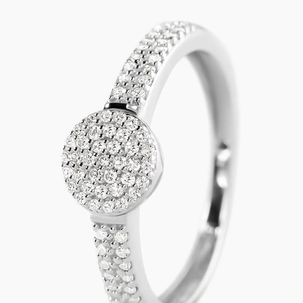 Bague Lisyae Or Blanc Diamants|Marc Orian New