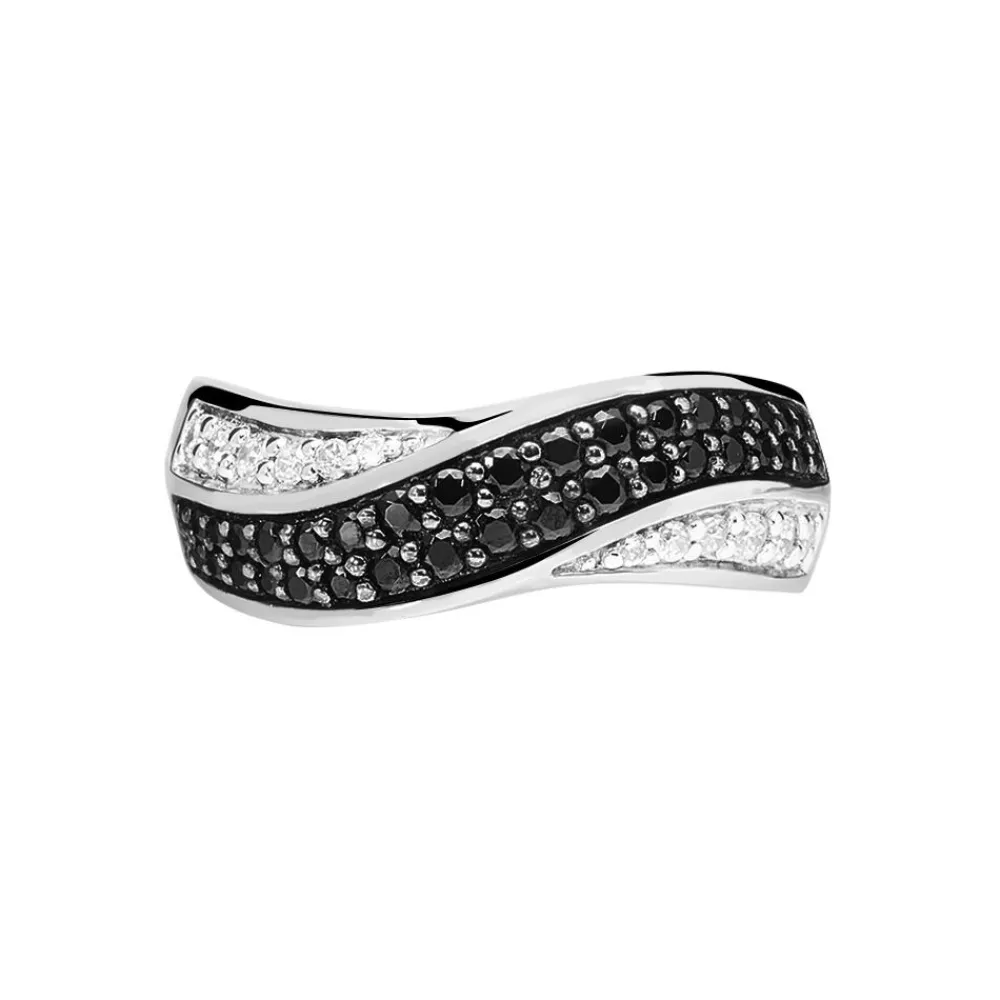 Bague Lizéa Argent Blanc Oxyde De Zirconium|Marc Orian Hot