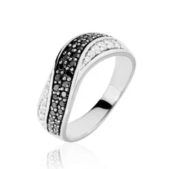 Bague Lizéa Argent Blanc Oxyde De Zirconium|Marc Orian Hot