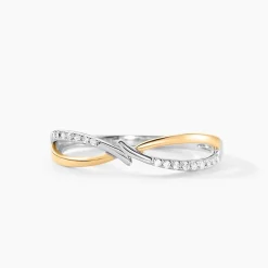 Bague Lohane Or Jaune et Argent Blanc Oxyde De Zirconium|Marc Orian