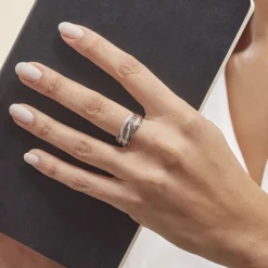 Bague Lola Or Blanc Diamant