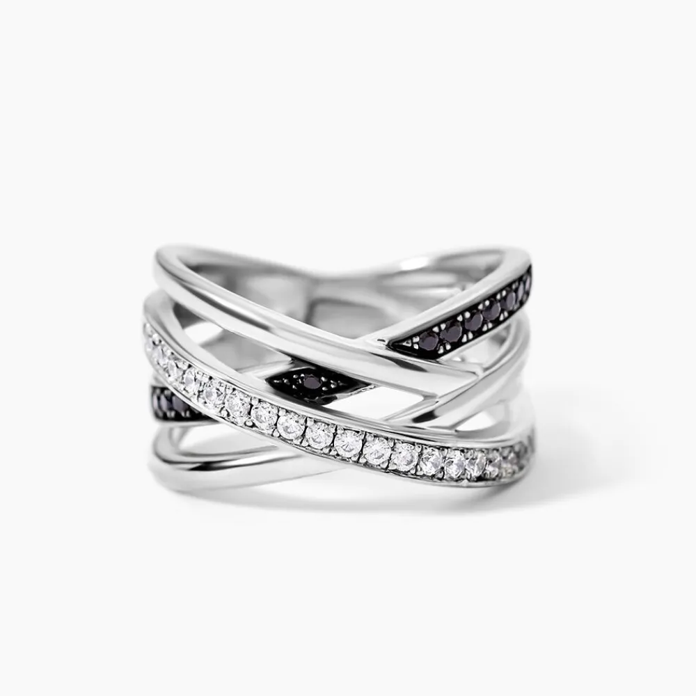 Bague Léona Argent Blanc Oxyde De Zirconium|Marc Orian Clearance