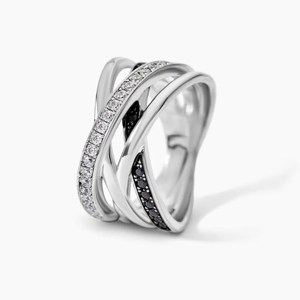 Bague Léona Argent Blanc Oxyde De Zirconium|Marc Orian Clearance