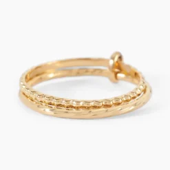 Bague Lou Plaqué Or Jaune|Marc Orian Outlet