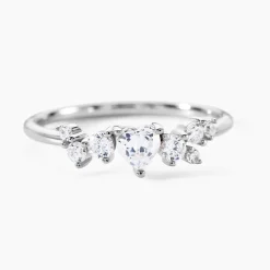 Bague Lovella Argent Blanc Oxyde De Zirconium|Marc Orian Sale