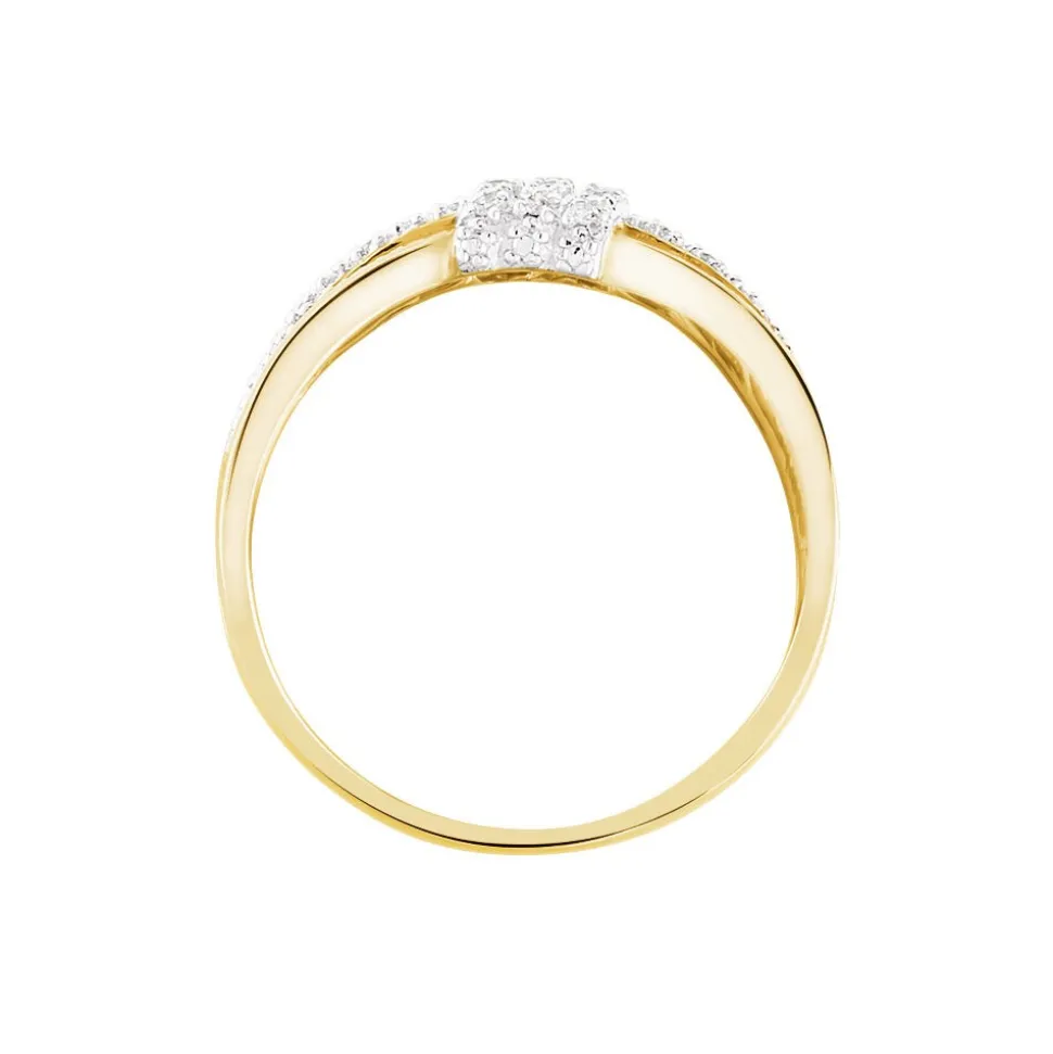 Bague Lucilla Or Jaune Diamant