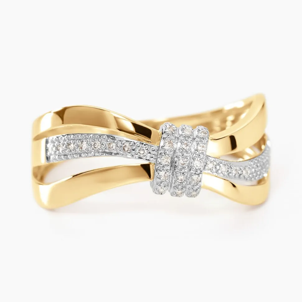 Bague Lucilla Or Jaune Diamant