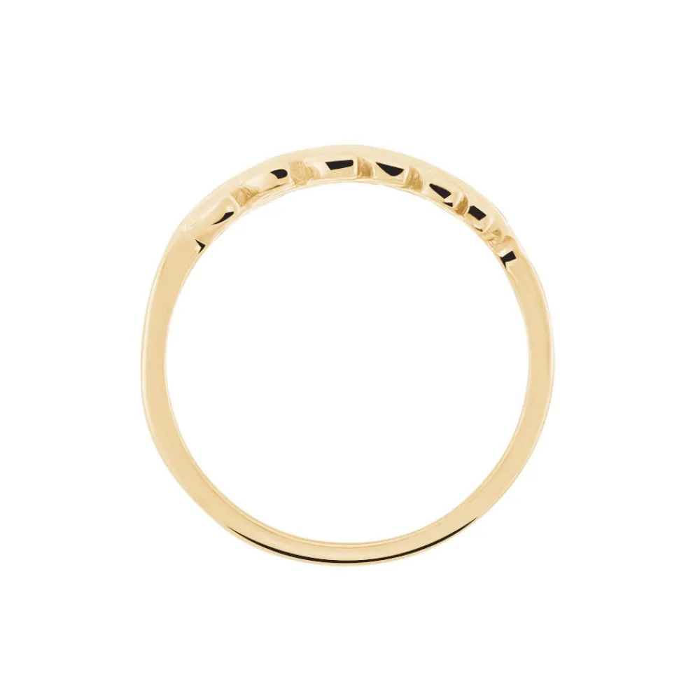 Bague Luz Plaque Or Jaune Oxyde De Zirconium|Marc Orian Sale