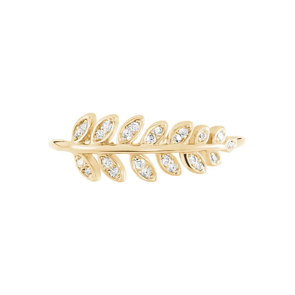 Bague Luz Plaque Or Jaune Oxyde De Zirconium|Marc Orian Sale