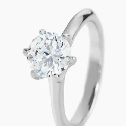 Bague Lydia Argent Blanc Oxyde De Zirconium|Marc Orian New