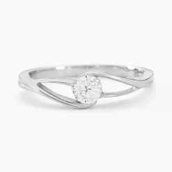Bague Lysie Argent Blanc Oxyde De Zirconium|Marc Orian
