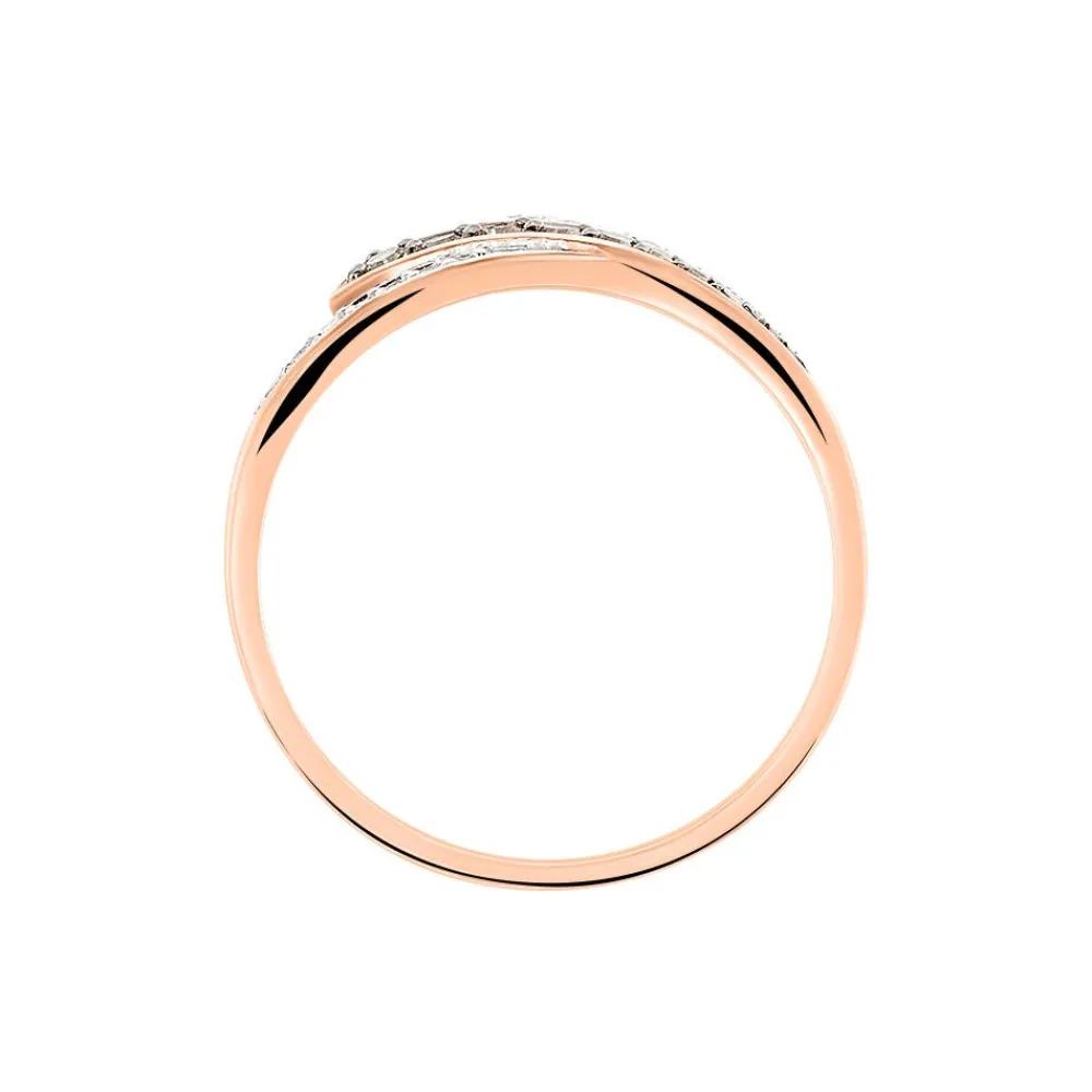 Bague Maelys Or Rose Diamant|Marc Orian