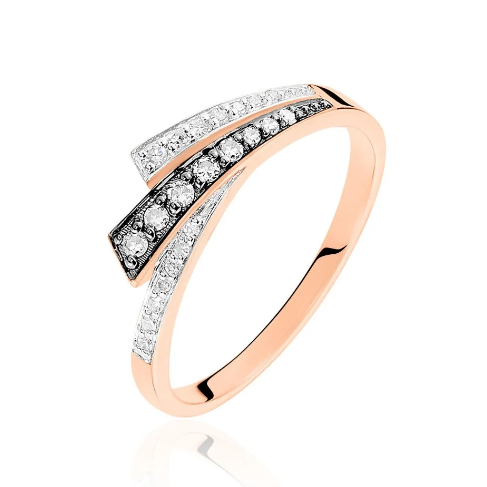 Bague Maelys Or Rose Diamant|Marc Orian