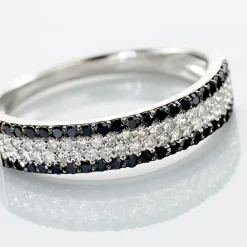 Bague Maissara Or Blanc Diamant