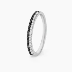 Bague Maissara Or Blanc Diamant