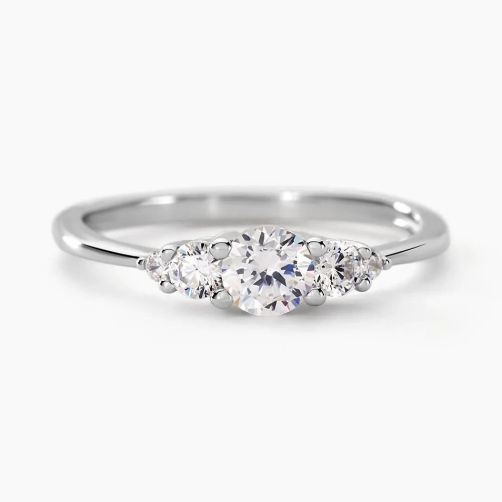 Bague Maiwen Argent Blanc Oxyde De Zirconium|Marc Orian Hot