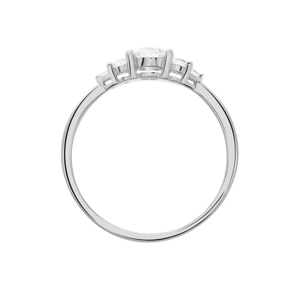 Bague Maiwen Argent Blanc Oxyde De Zirconium|Marc Orian Hot