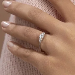 Bague Maiwen Argent Blanc Oxyde De Zirconium|Marc Orian Hot