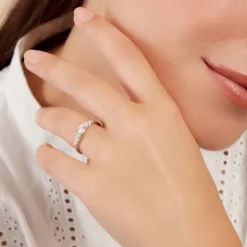 Bague Maiwen Argent Blanc Oxyde De Zirconium|Marc Orian Clearance