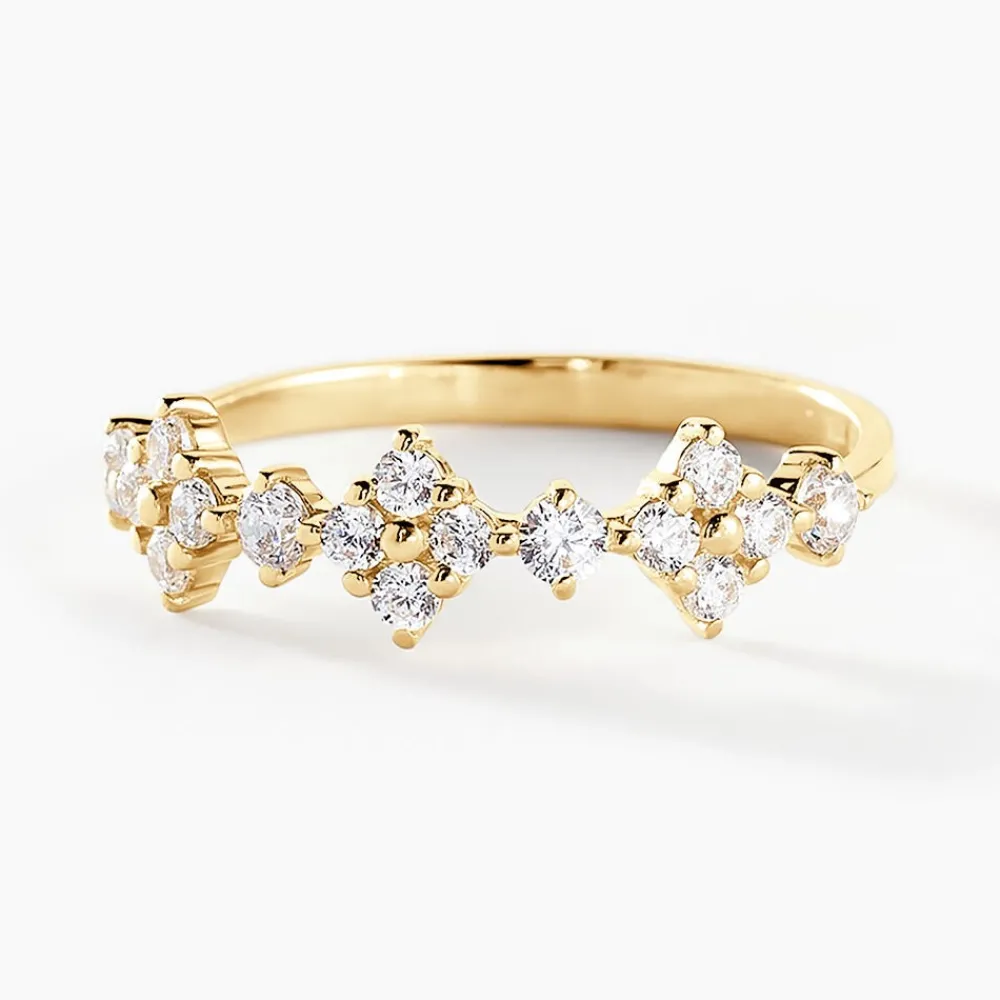 Bague Majestueuse Or Jaune Oxyde De Zirconium|Marc Orian Hot