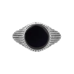 Bague Malek Argent Blanc|Marc Orian