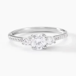 Bague Mallory Argent Blanc Oxyde De Zirconium|Marc Orian Outlet