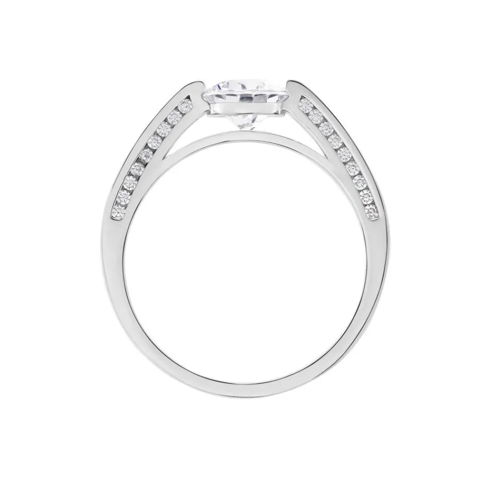 Bague Malou Argent Blanc Oxyde De Zirconium|Marc Orian Online