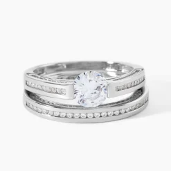 Bague Malou Argent Blanc Oxyde De Zirconium|Marc Orian Online
