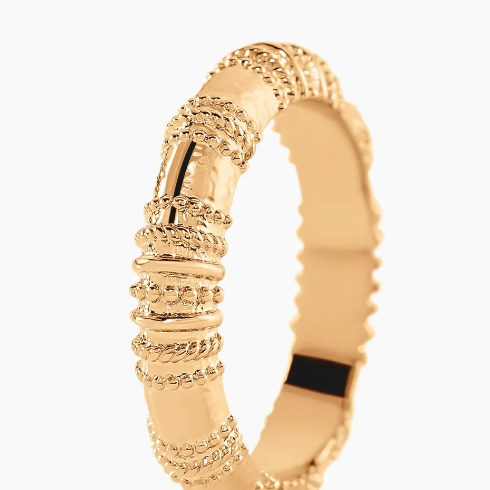 Bague Manua Plaqué Or Jaune|Marc Orian New