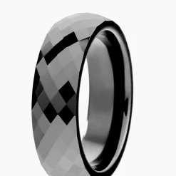 Bague Marichka Ceramique Noir Céramique|Marc Orian