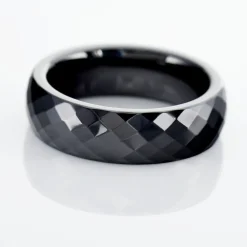 Bague Marichka Ceramique Noir Céramique|Marc Orian