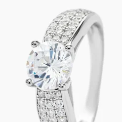 Bague Marilyn Argent Blanc Oxyde De Zirconium|Marc Orian Best