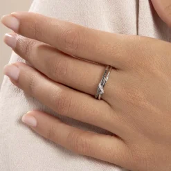 Bague Marina Or Blanc Diamant|Marc Orian Discount