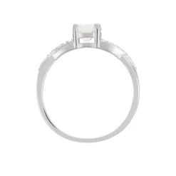 Bague Maryna Argent Blanc Oxyde De Zirconium|Marc Orian Hot