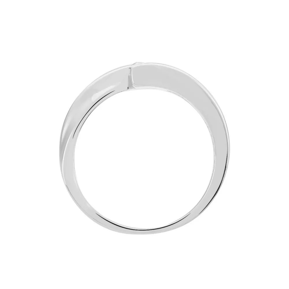 Bague Mary-paule Argent Blanc Oxyde De Zirconium|Marc Orian Online