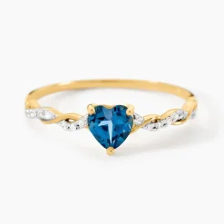 Bague Mathilde Or Jaune Topaze Oxyde De Zirconium|Marc Orian Discount